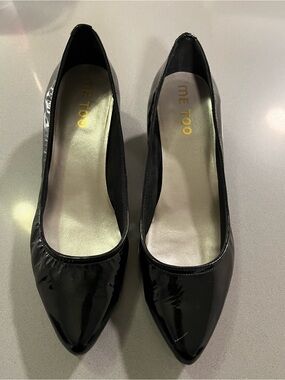 Me Too Patent Leather Shoes-GUC- size 9W